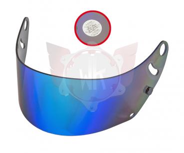 ARAI VISIER BLAU 6er SERIE MIT FIA LABEL