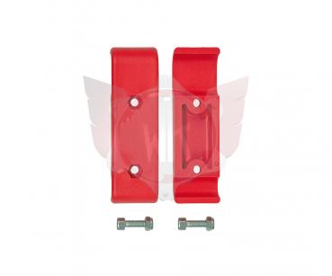 HALTER fuer STOSSSTANGE VORNE ROT