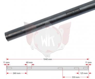 ACHSE 1040x40x3mm MEDIUM 5 KEYS