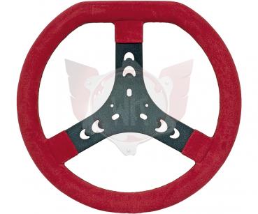 LENKRAD WILDLEDER 320mm ROT