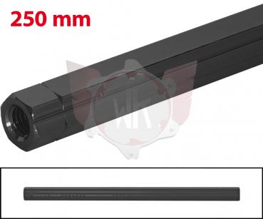 SPURSTANGE SECHSKANT M8x250 SCHWARZ ELOXIERT