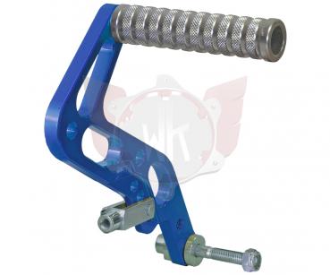 BREMSPEDAL CNC ALUMINIUM BLAU
