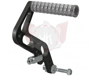 BREMSPEDAL CNC ALUMINIUM SCHWARZ