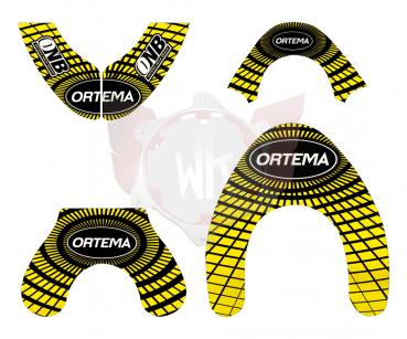 ORTEMA STICKER KIT GELB GROESSE XL