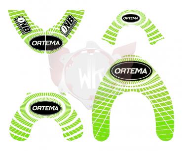 ORTEMA STICKER KIT GR?N GROESSE L