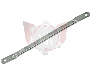 SITZHALTER OVAL 38cm VERCHROMT