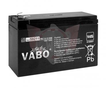 BATTERIE VABO PM 7.0-12 SLA 12 VOLT 7AH