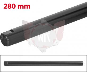 SPURSTANGE RUND 280mm  SCHWARZ ELOXIERT