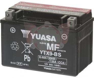 BATTERIE YUASA J YTX9-BS 12VOLT 8,4AH