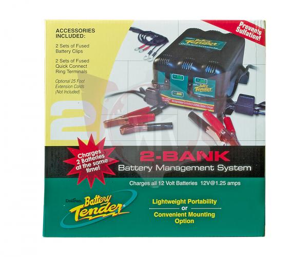 2 Bank International Battery Tender Plus
