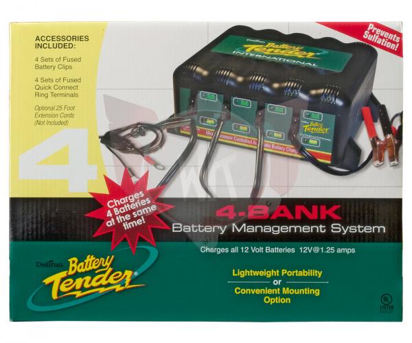 4 Bank International Battery Tender Plus
