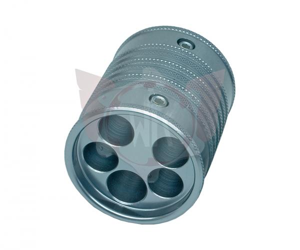 PEDALVERL?NGERUNG RUND ALUMINIUM