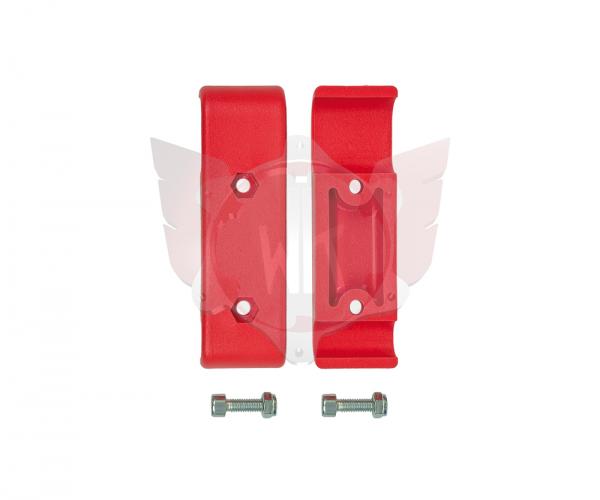 HALTER fuer STOSSSTANGE VORNE ROT