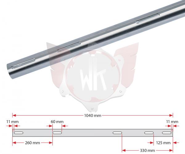 ACHSE 1040x40x3mm MEDIUM 5 KEYS