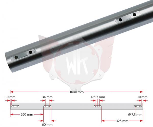 ACHSE KZ 1040x50x2mm MEDIUM