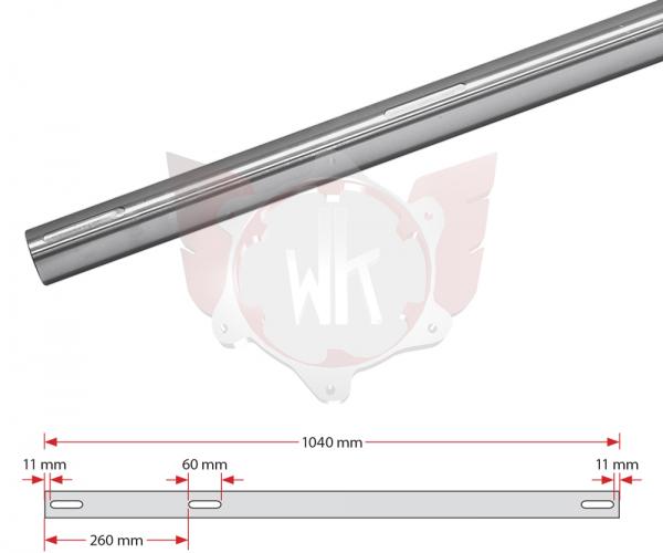ACHSE 1040x40x3mm DD2 HART