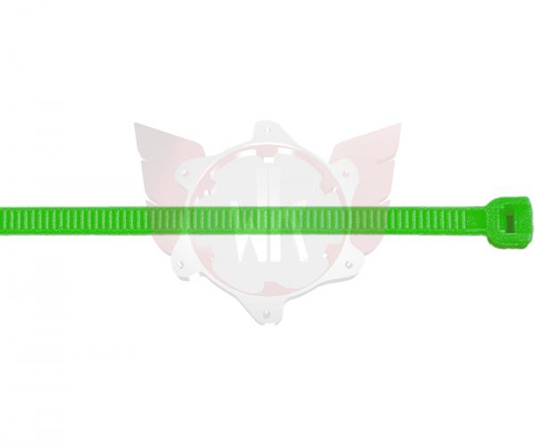 KABELBAND 3,5x200mm GR?N per100