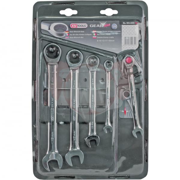 GEARPLUS SCHLUESSEL-SATZ 5TEILIG