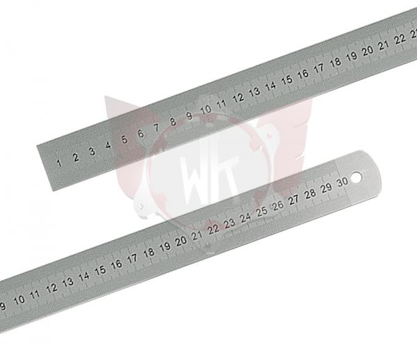 MASSSTAB 300 x 30 x 0,8mm HALBSTARR