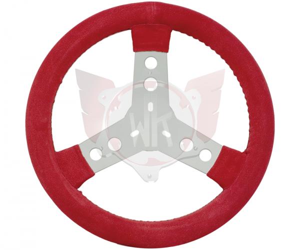 LENKRAD WILDLEDER 300mm ROT