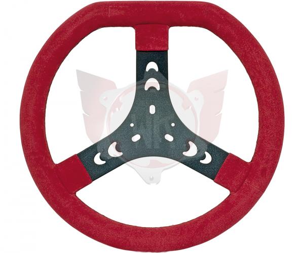 LENKRAD WILDLEDER 320mm ROT