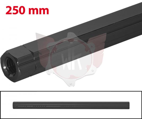 SPURSTANGE SECHSKANT M8x250 SCHWARZ ELOXIERT