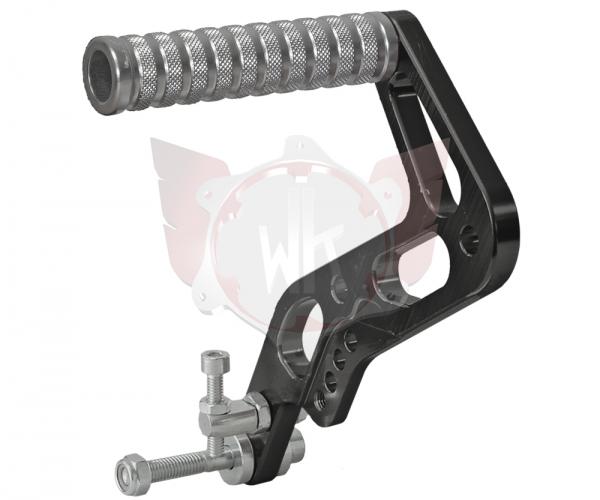 GASPEDAL CNC ALUMINIUM SCHWARZ