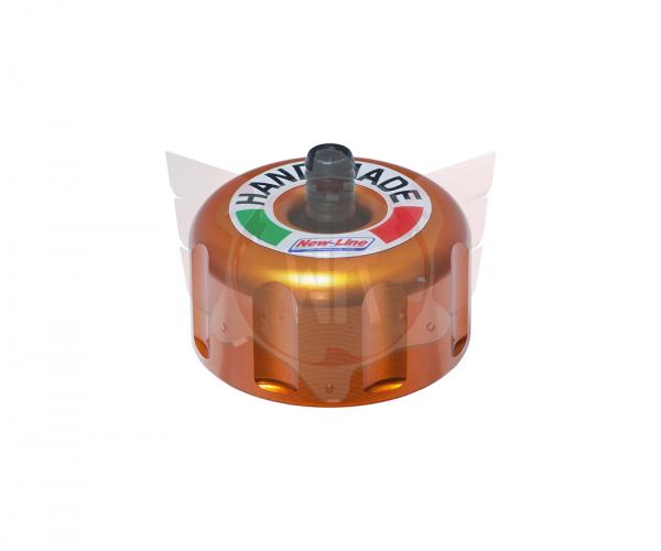KuehlERDECKEL ALUMINIUM NEW-LINE fuerBE ORANGE