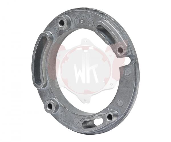 Grundplatte Aluminium ?89,95mm fuer Stator PVL