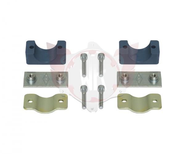Rohrschellen-Set 32mm kompl. (2 Stk.)