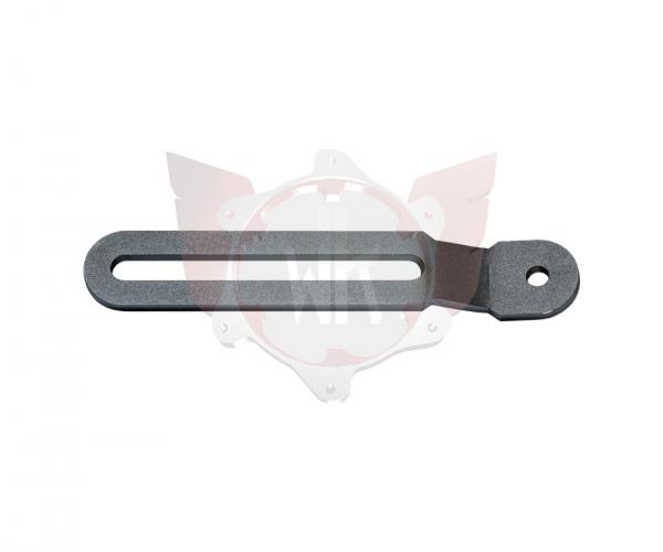 AUSPUFFHALTER GEKR?PFT, STAHL, LANGLOCH 10mm