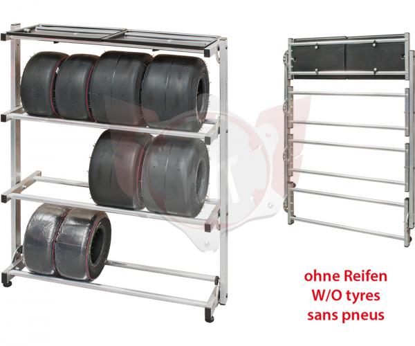 REIFENABLGE KLAPPBAR fuer 4 SATZ REIFEN