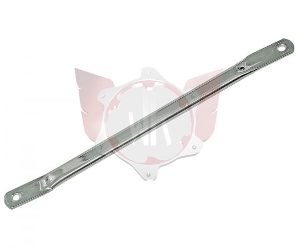 SITZHALTER OVAL 38cm VERCHROMT