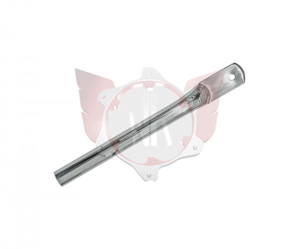 SITZHALTER RUND 25cm VERCHROMT