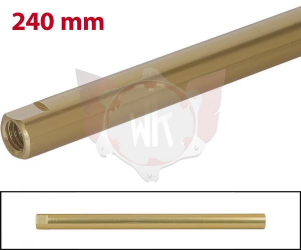 SPURSTANGE RUND 240mm  GOLD ELOXIERT