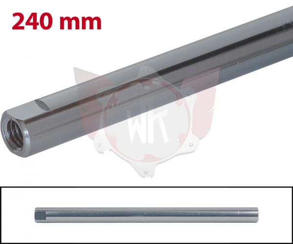 SPURSTANGE RUND 240mm  TITAN ELOXIERT