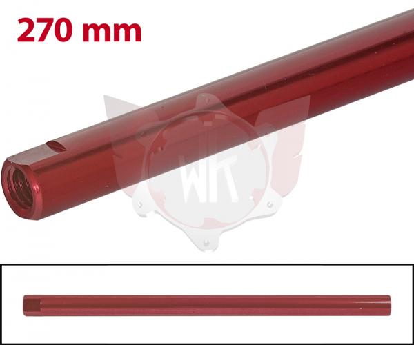 SPURSTANGE RUND 270mm  ROT ELOXIERT