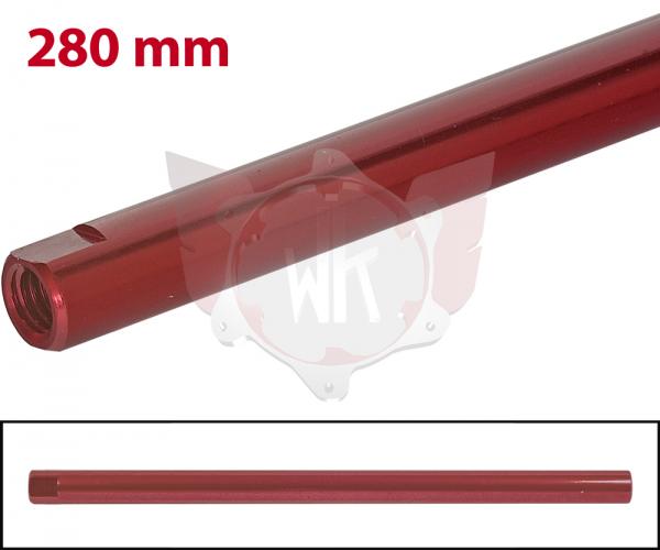 SPURSTANGE RUND 280mm  ROT ELOXIERT