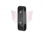 HALTER fuer STOSSSTANGE KUNSTSTOFF SCHWARZ
