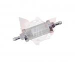 BENZINFILTER 6mm VERCHROMT GROSS