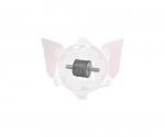 GUMMIPUFfuer 55 SHORE M6 D=25, H=20