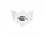 GUMMIPUFfuer 55 SHORE M6 D=25, H=25