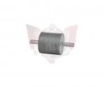 GUMMIPUFfuer 55 SHORE M10 D=50, H=50