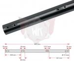 ACHSE KZ 1040x50x2mm EXTRA SOFT, SCHWARZ