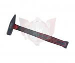 SCHLOSSERHAMMER MIT FIBERGLAS-STIEL 300 gr