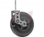 VORDERRAD PU 2.50/4 DN220mm MIT BREMSE UND