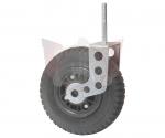 VORDERRAD PU 2.50/4 DN220mm MIT BEFESTIGUNG