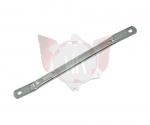 SITZHALTER OVAL 32cm VERCHROMT