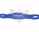 HECKSPOILER TRIS HINTEN fuer MINI KART BLAU