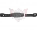 HECKSPOILER TRIS HINTEN fuer MINI KART SCHWARZ